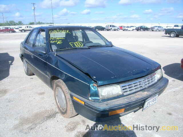 1993 PLYMOUTH SUNDANCE, 1P3XP28KXPN582908