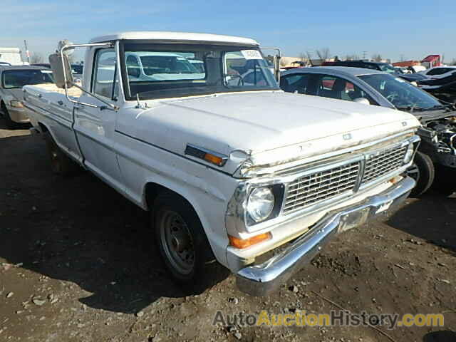 1970 FORD F250 4X2, F25YRJ50970