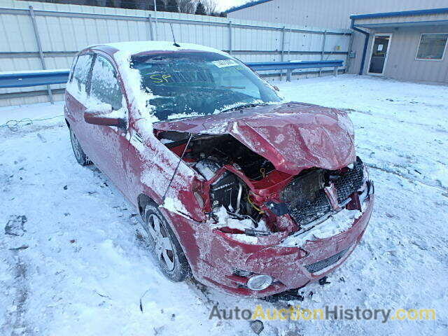 2009 PONTIAC G3, KL2TD66E69B634179