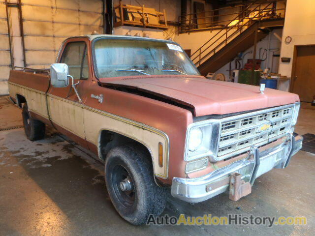 1977 CHEVROLET SILVERADO, CKR147F335201