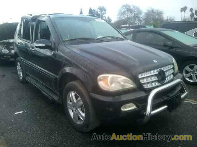 2005 MERCEDES-BENZ ML500, 4JGAB75E55A520395