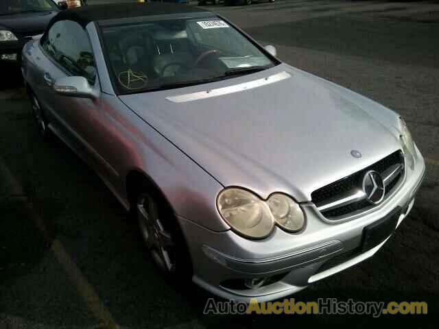 2006 MERCEDES-BENZ CLK500, WDBTK75G76T064970