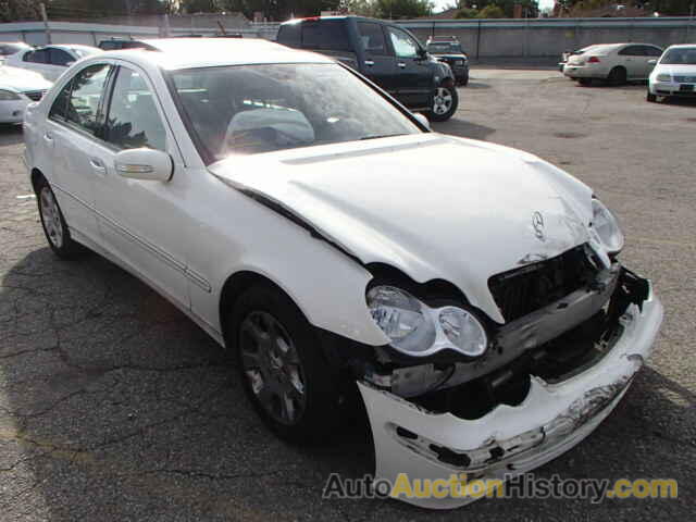 2006 MERCEDES-BENZ C350, WDBRF56H76F800072