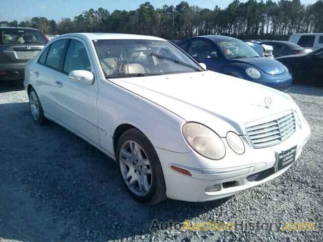 2003 MERCEDES-BENZ E500, WDBUF70J53A145226