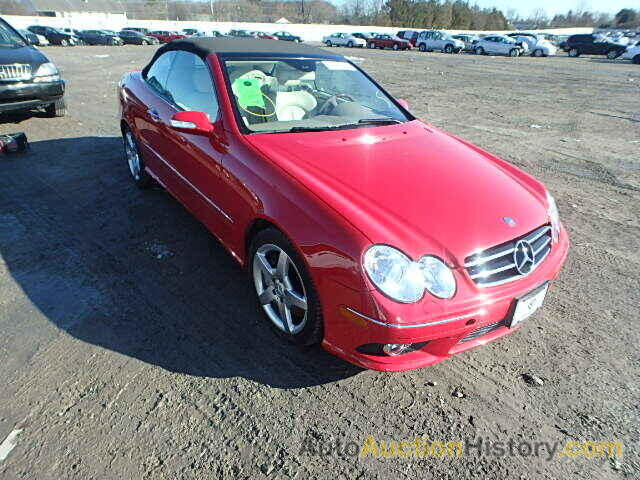 2007 MERCEDES-BENZ CLK550, WDBTK72G87T079743