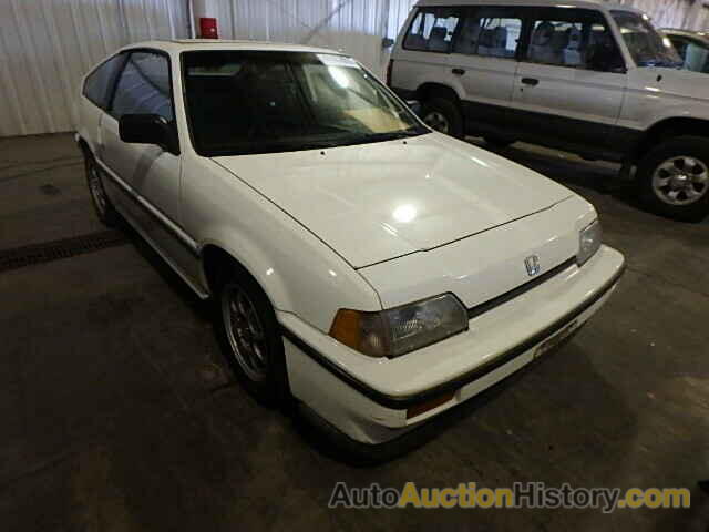 1986 HONDA CIVIC 1500 CRX SI, JHMAF5337GS018224