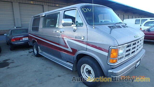 1989 DODGE RAM VAN B2, 2B7HB21Y1KK311547