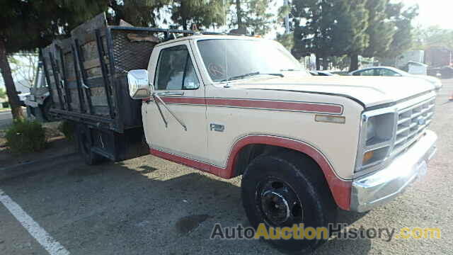 1986 FORD F350, 2FDKF3711GCB02736