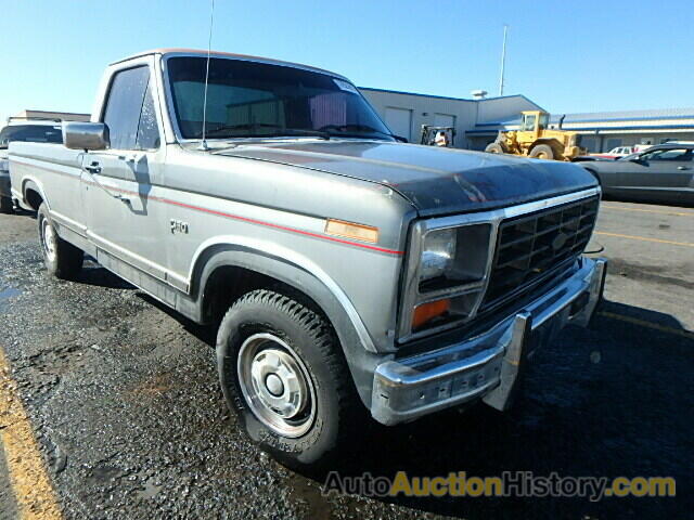 1986 FORD F150, 1FTDF15N0GKA76293