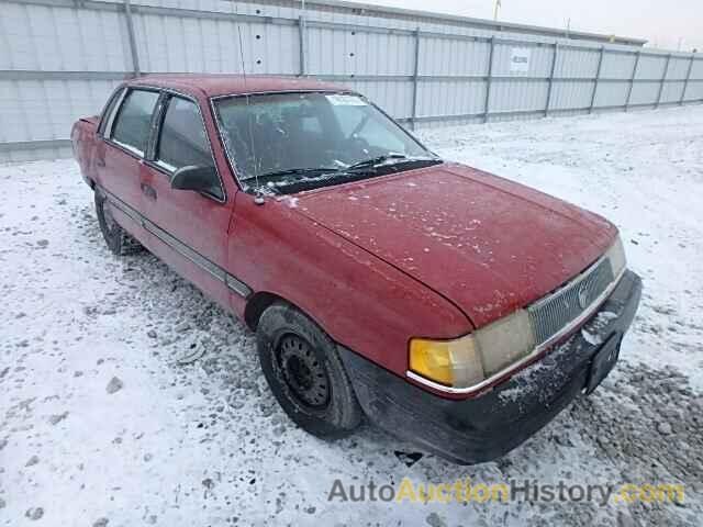 1991 MERCURY TOPAZ GS, 2MEPM36X6MB619021