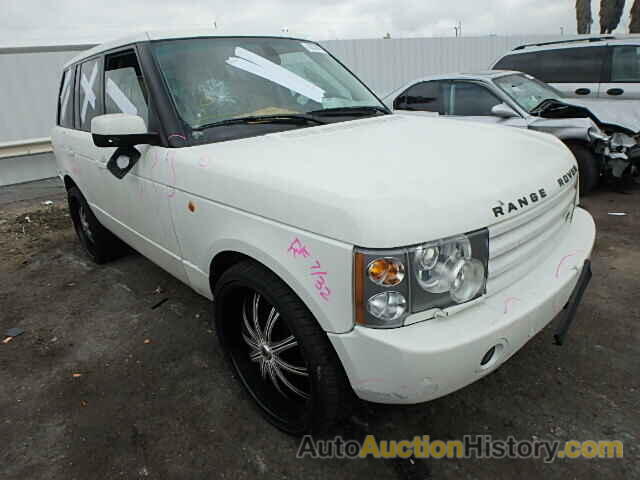 2005 LAND ROVER RANGE ROVE, SALME11485A195978