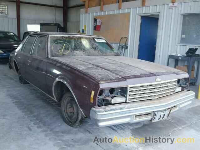 1978 CHEVROLET IMPALA, 1L69U8S282344