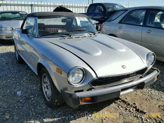 1982 FIAT SPIDER 124, ZFAAS00B4C8188860