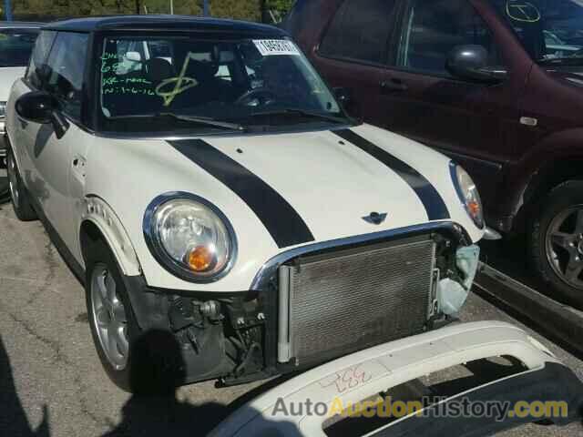 2008 MINI COOPER, WMWMF33598TT62361