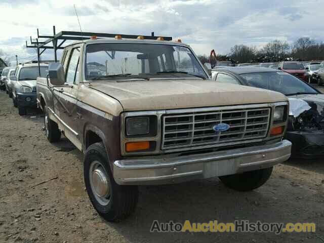 1983 FORD F250, 1FTFX25G6DKA55070