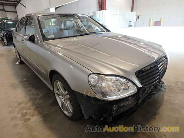 2006 MERCEDES-BENZ S500, WDBNG75J66A481580