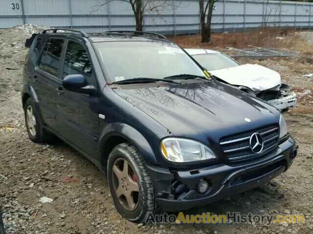 2000 MERCEDES-BENZ ML55, 4JGAB74E3YA164924