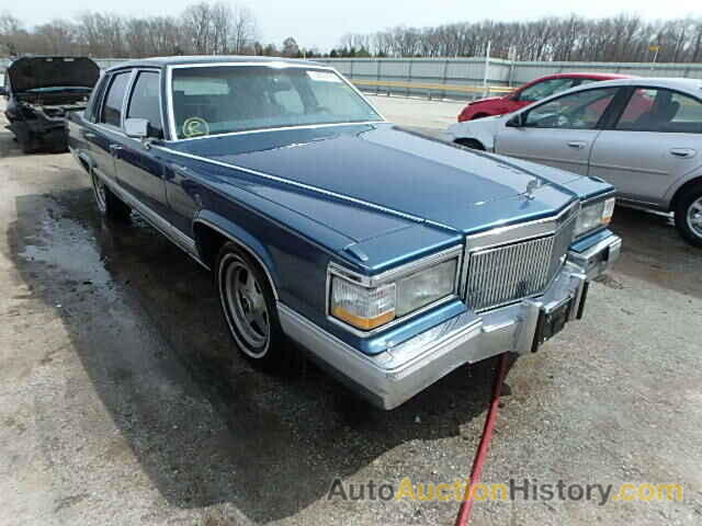 1991 CADILLAC BROUGHAM, 1G6DW54E3MR707679