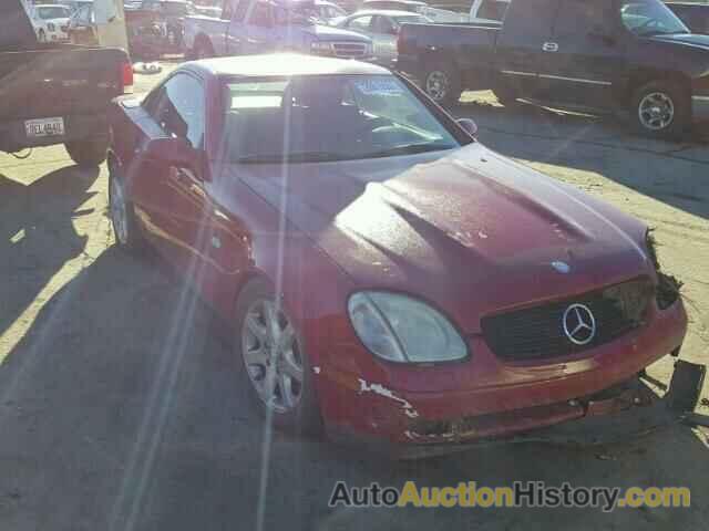 1998 MERCEDES-BENZ SLK 230, WDBKK47F1WF074763