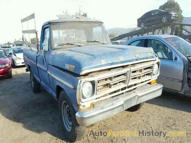 1972 FORD F250, F25YRP00616