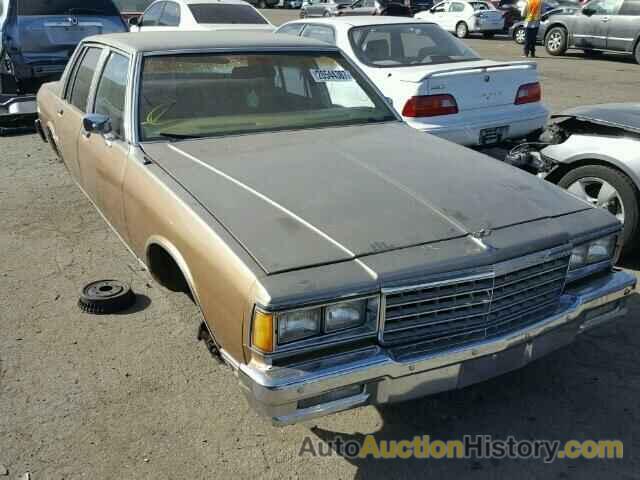 1980 CHEVROLET CAPRICE, 1N69KAC104563