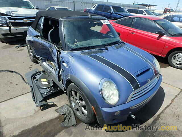 2007 MINI COOPER S, WMWRH33587TL93907