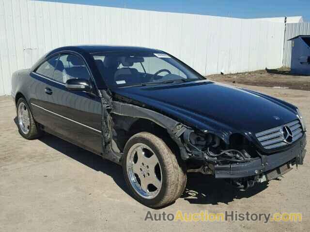 2002 MERCEDES-BENZ CL600, WDBPJ78J72A025474