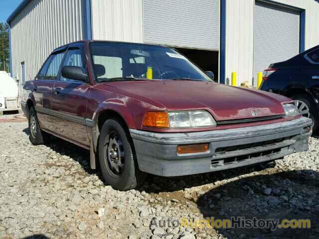 1989 HONDA CIVIC DX, 1HGED3549KA075527