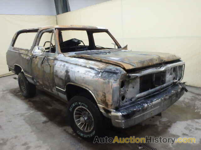 1986 DODGE RAMCHARGER, 3B4GW12W3GM606773