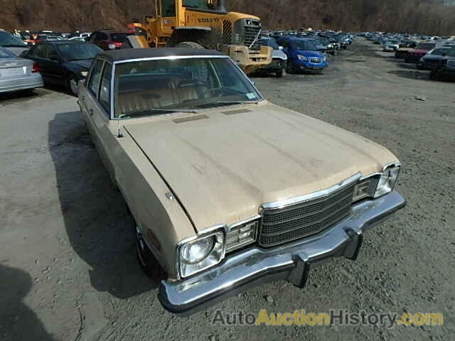 1977 PLYMOUTH VOLARE, HH41D7F150764