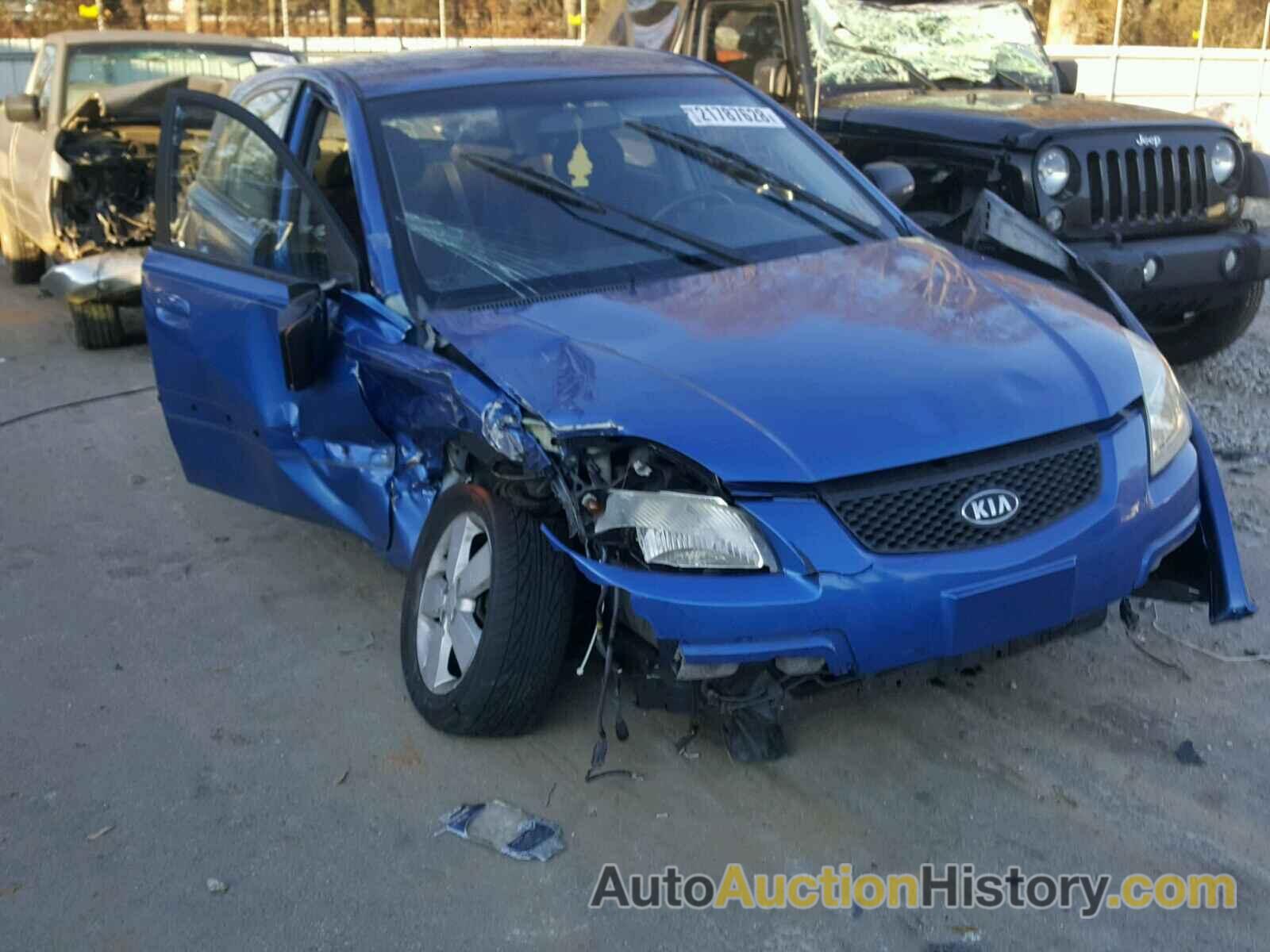 2007 KIA RIO 5 SX, KNADE163676275449