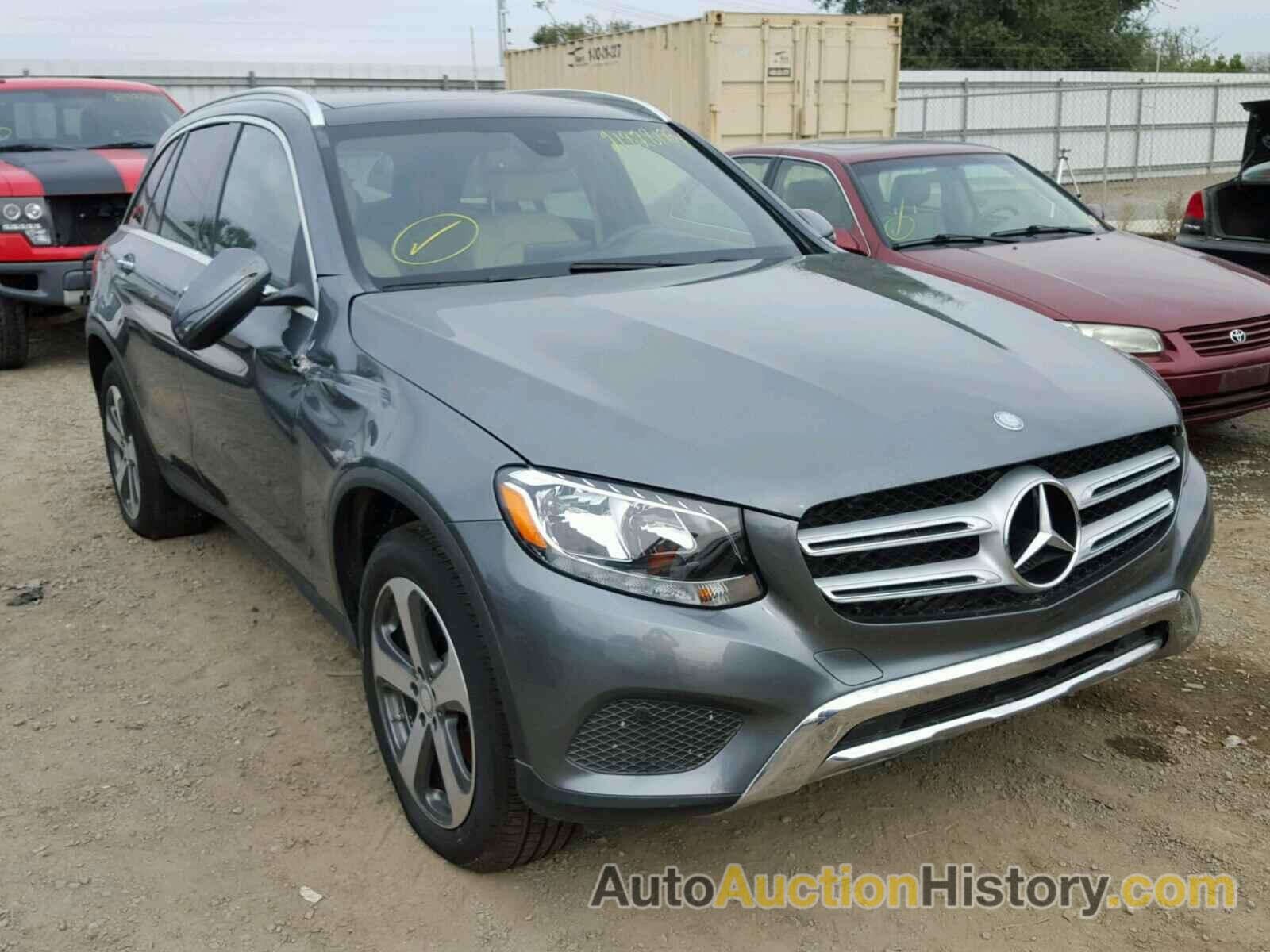 2017 MERCEDES-BENZ GLC 300, WDC0G4JB8HF185288