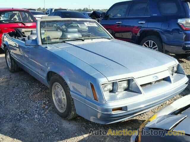 1985 FORD MUSTANG LX, 1FABP27M7FF210700