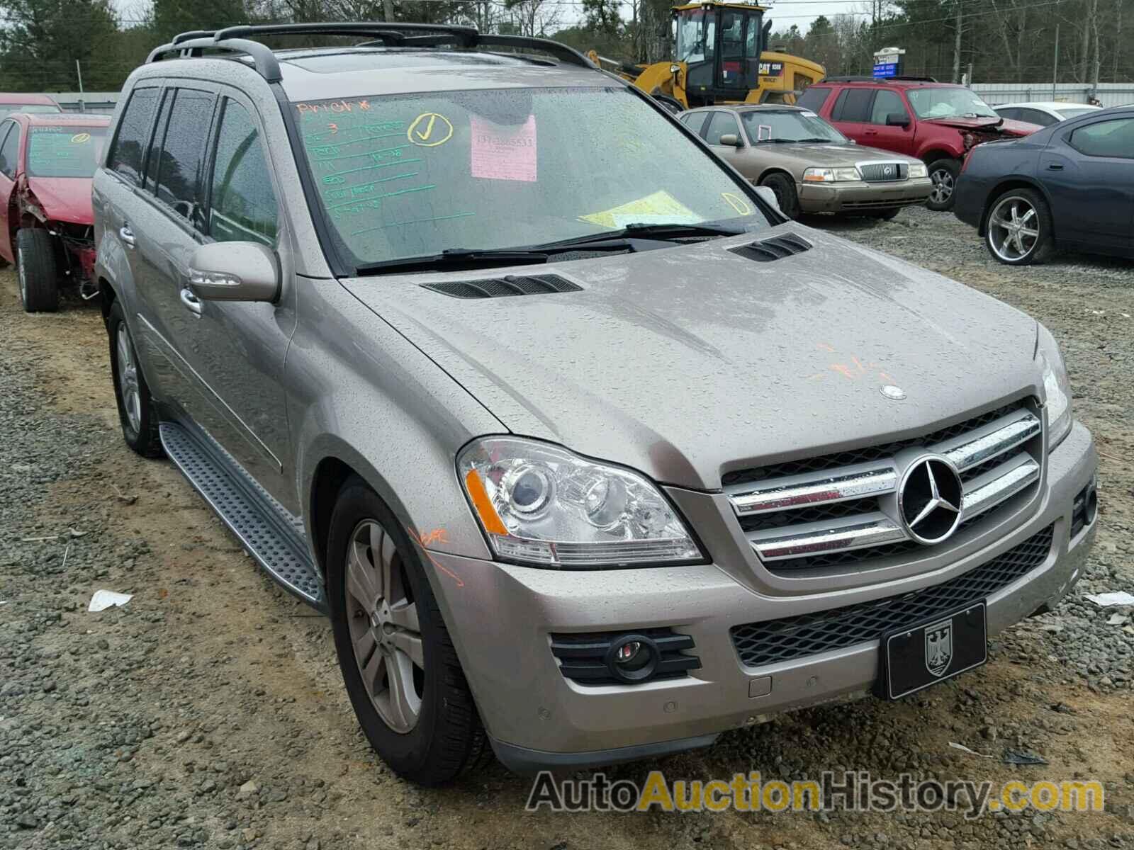 2007 MERCEDES-BENZ GL 450 4MATIC, 4JGBF71E17A244945