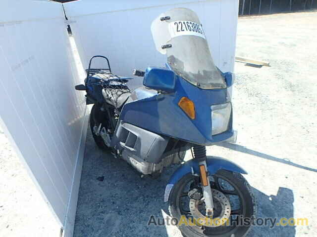 1986 BMW K100RT, WB1051403G0053509