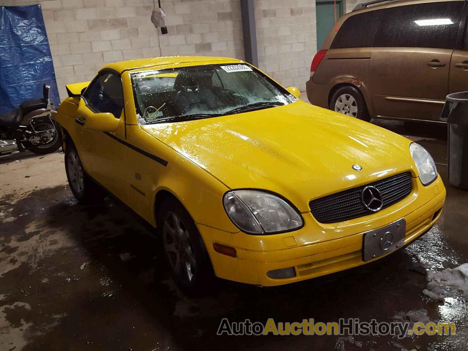 1998 MERCEDES-BENZ SLK 230 KOMPRESSOR, WDBKK47F3WF016590