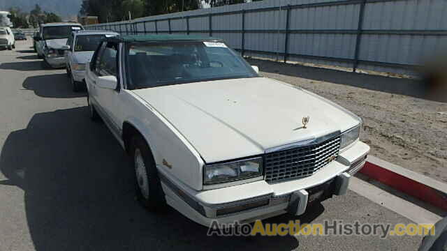 1989 CADILLAC ELDORADO, 1G6EL115XKU621435