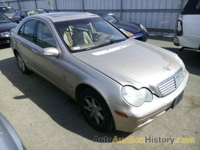 2001 MERCEDES-BENZ C320, WDBRF64J71F019296