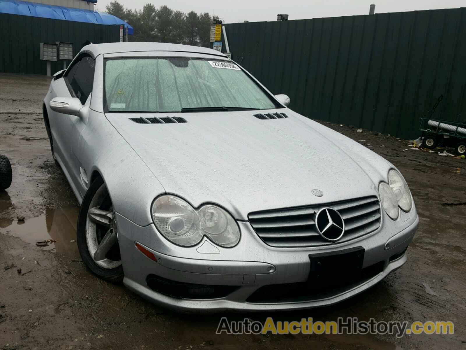 2006 MERCEDES-BENZ SL 500, WDBSK75F16F117258