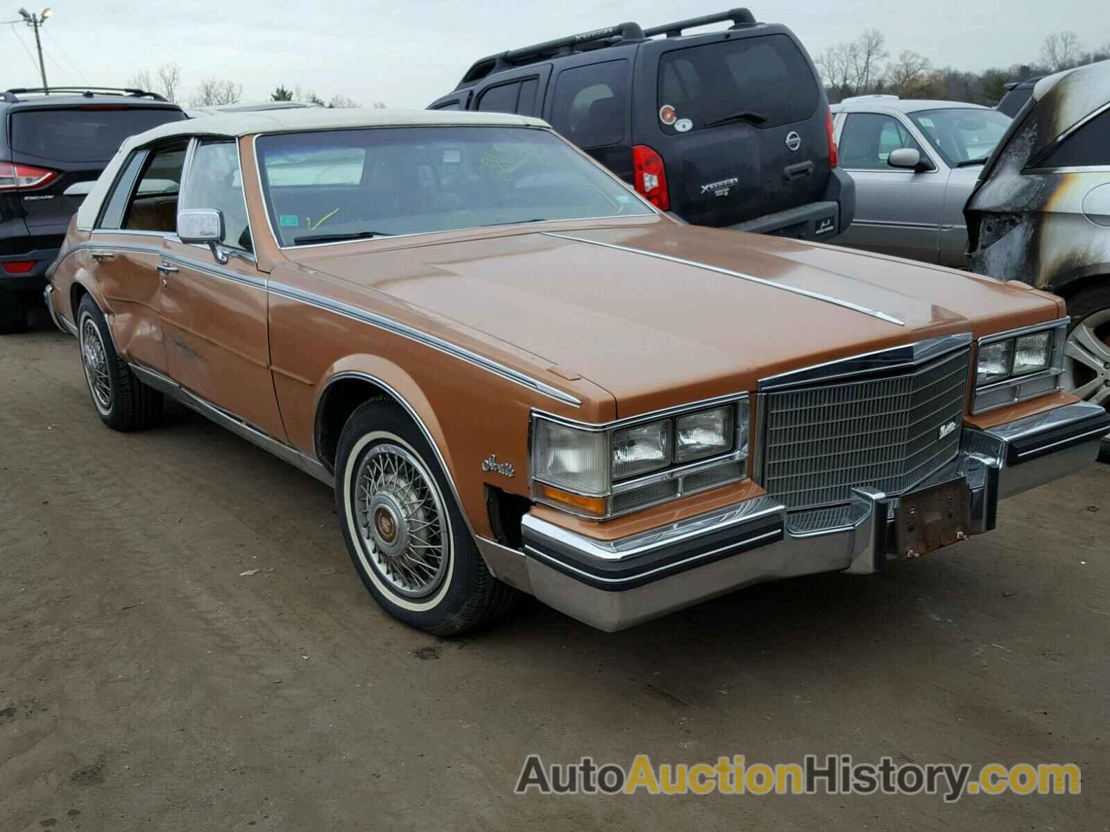 1984 CADILLAC SEVILLE , 1G6AS6989EE831407