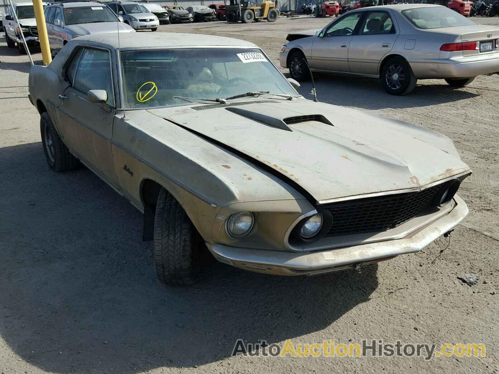 1969 FORD MUSTANG, 9F01F213338