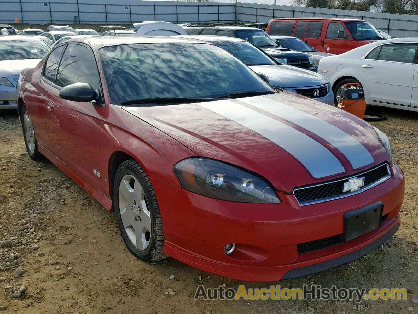 2007 CHEVROLET MONTE CARLO SS, 2G1WL15CX79157831