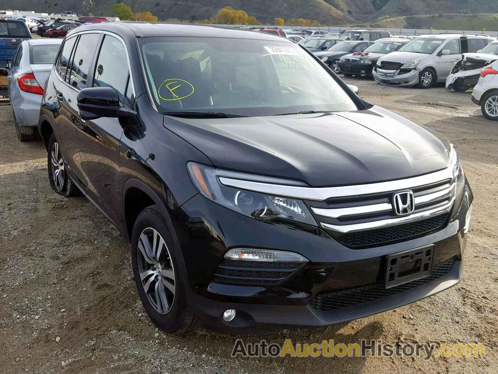 2017 HONDA PILOT EXL, 5FNYF6H50HB011761