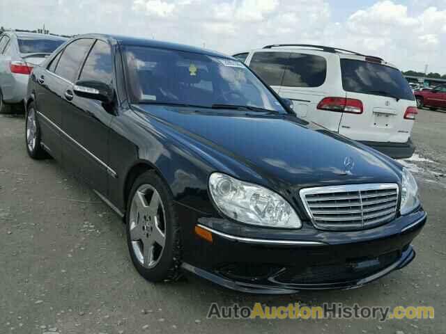 2005 MERCEDES-BENZ S 600, WDBNG76J55A448857