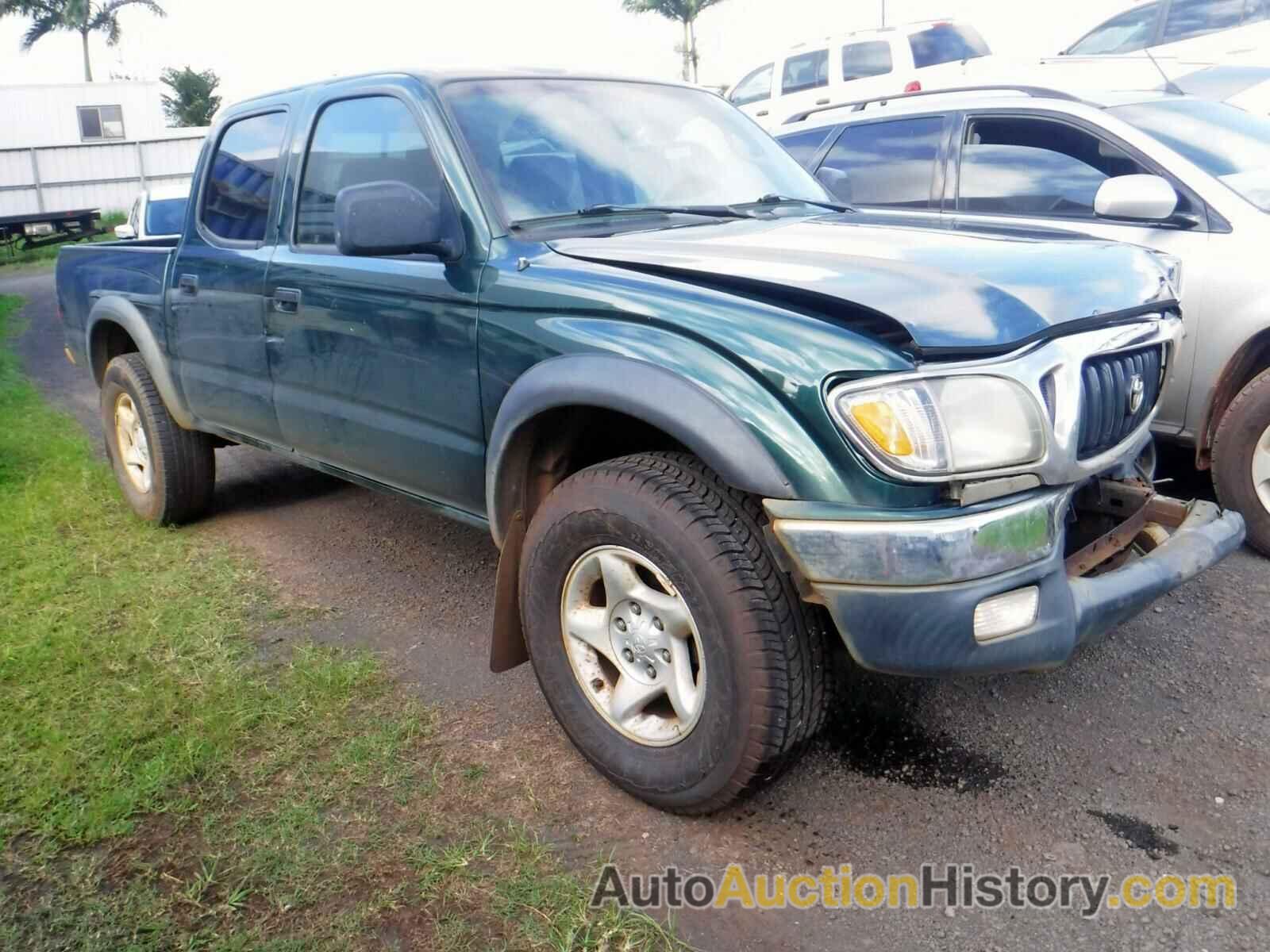 2004 TOYOTA TACOMA DOUBLE CAB PRERUNNER, 5TEGN92N44Z369429