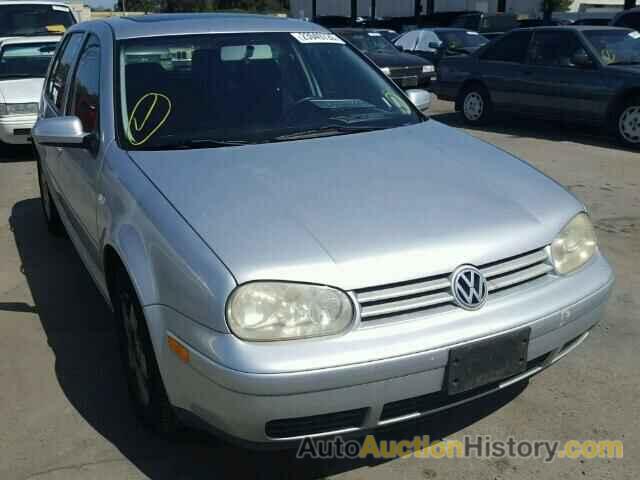 2002 VOLKSWAGEN GOLF GLS, 9BWGK61J424042207