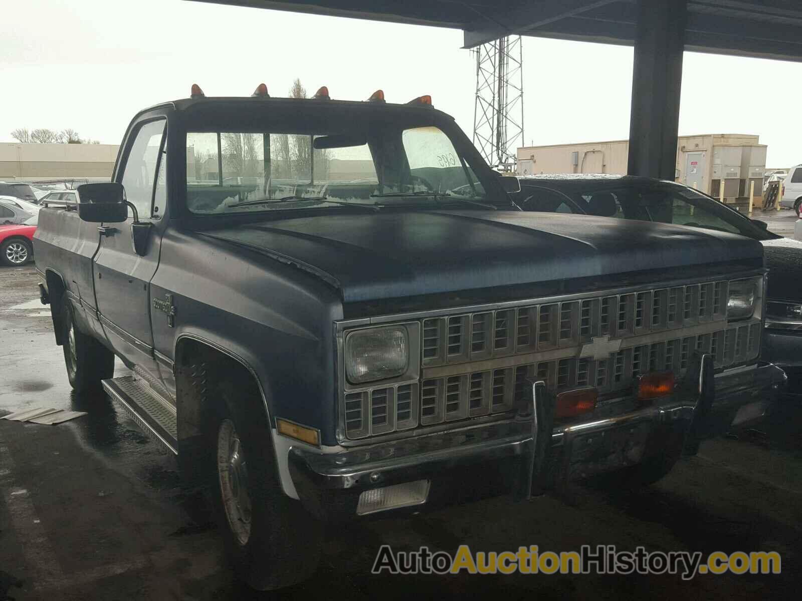 1981 CHEVROLET C20 , 1GCGC24M9BZ142215