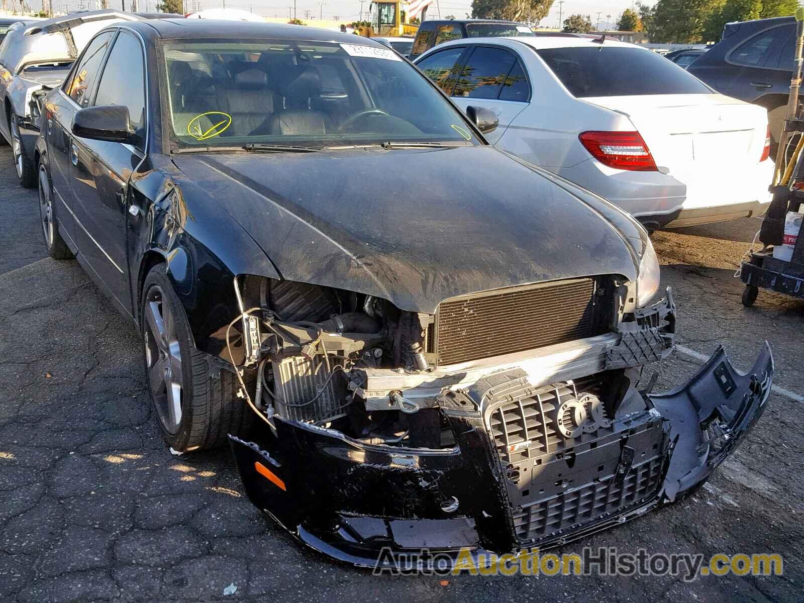 2008 AUDI A4 S-LINE 2.0T TURBO, WAUBF78E48A132715