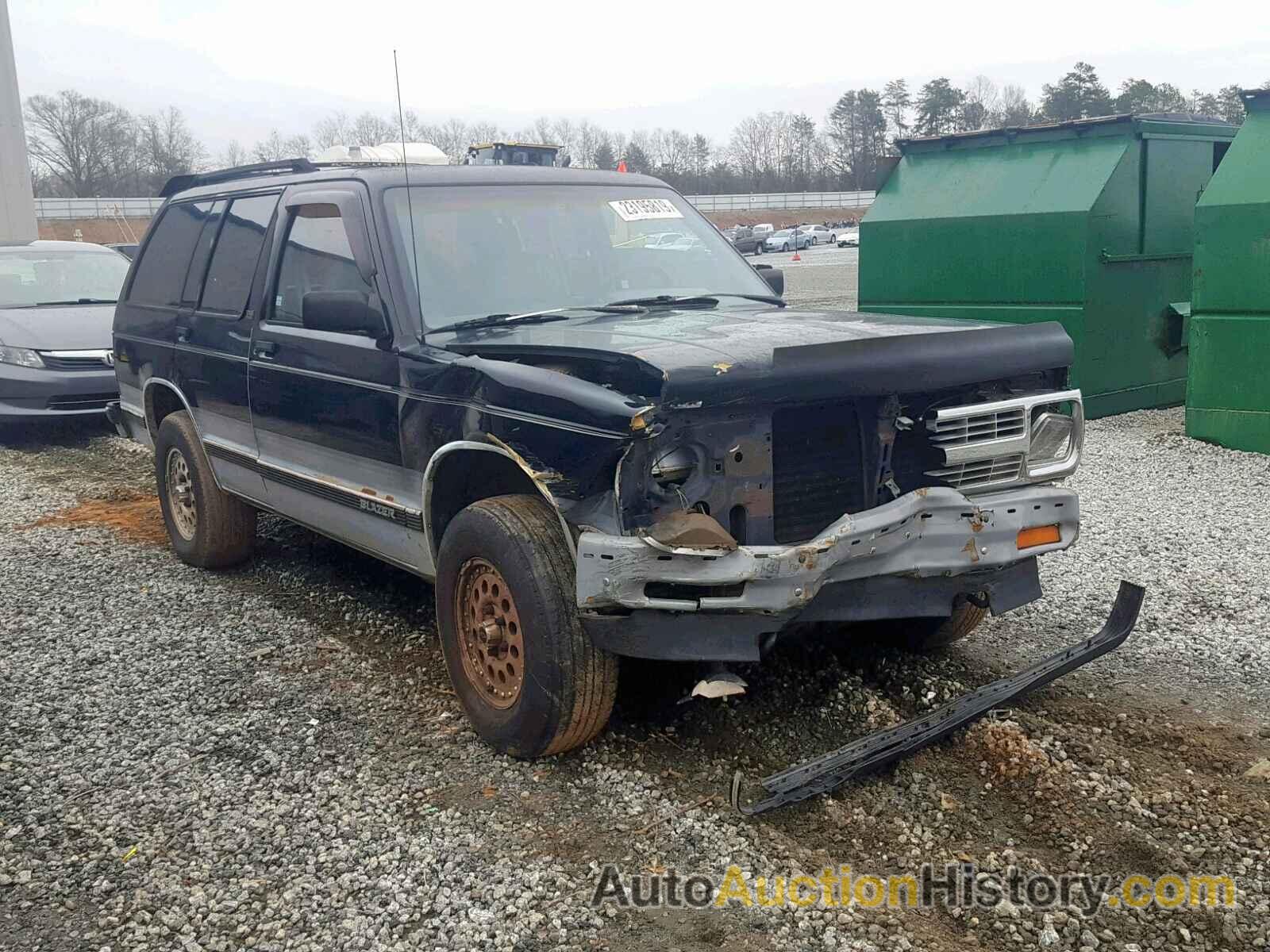 1992 CHEVROLET BLAZER S10, 1GNDT13W1N2180669