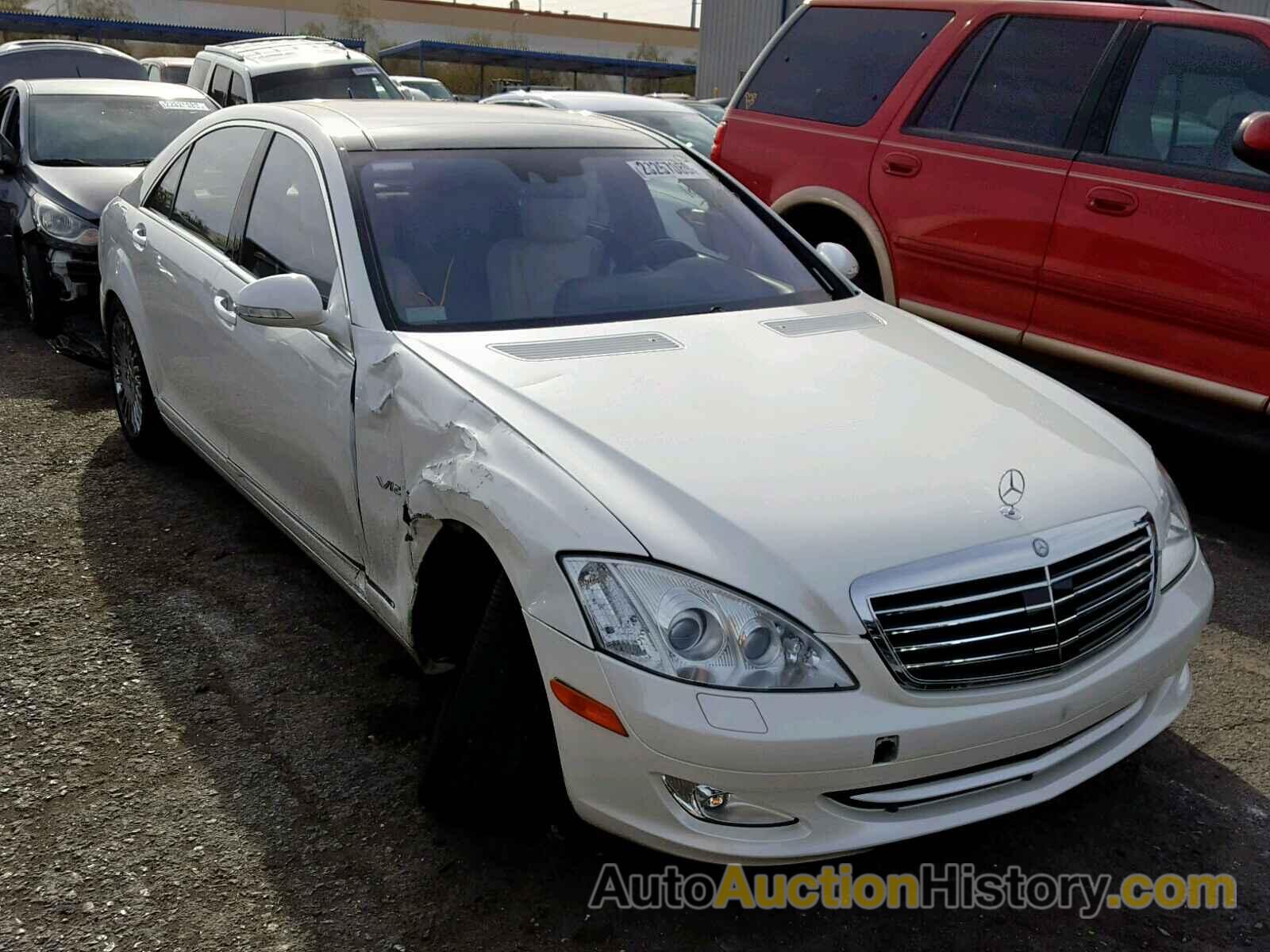 2007 MERCEDES-BENZ S 600, WDDNG76X67A129157